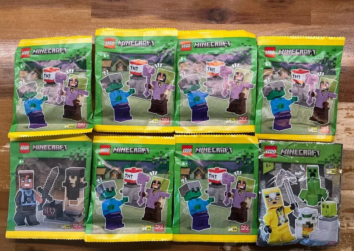 LEGO Minecraft - polybagy (30654 a další)
