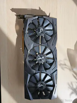 ASUS ROG STRIX RX 580 8GB – otestovaná, plně funkční