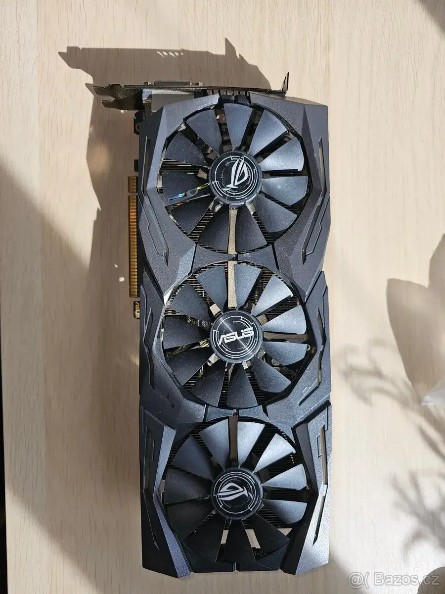 ASUS ROG STRIX RX 580 8GB – otestovaná, plně funkční