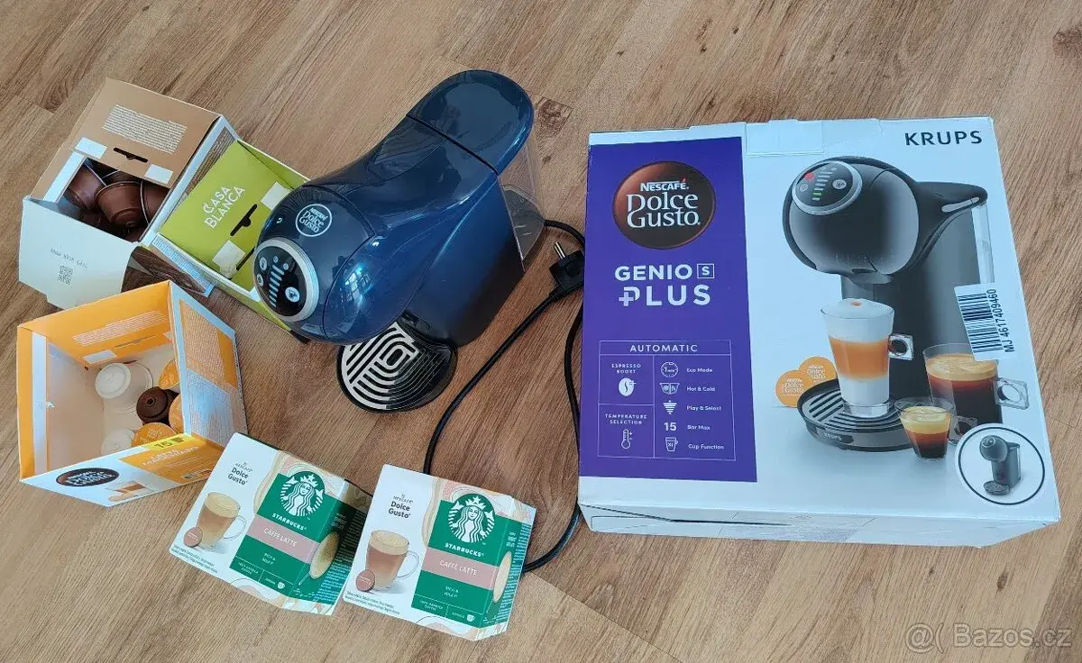 Krups Nescafé Dolce Gusto Genio S Plus včetně několika kapsl