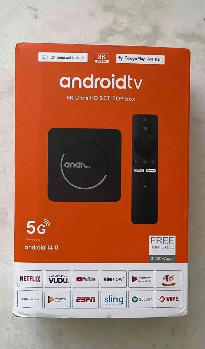Android TV box 128 GB- multimediální centrum