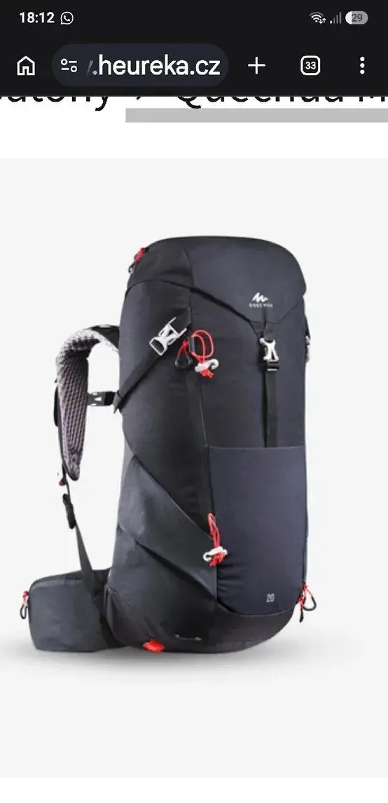 Turistický batoh MH 500 | 20 l | vel. L