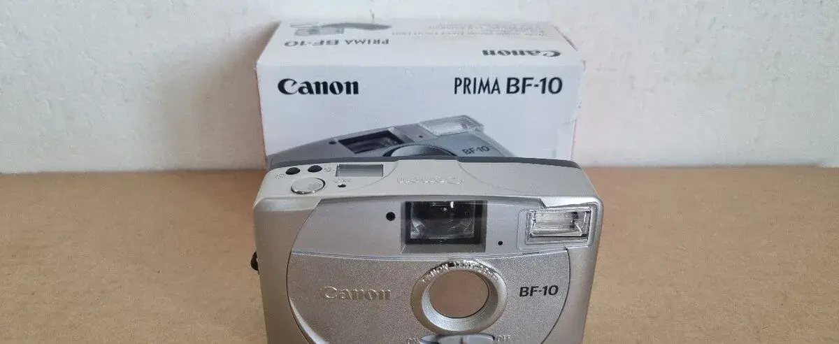 CANON PRIMA BF-10 KOMP. ANALOGOVÝ FOTOAPARÁT point-and-shoot