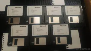 Windows 3.1 instalační diskety - originál