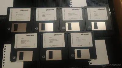 Windows 3.1 instalační diskety - originál