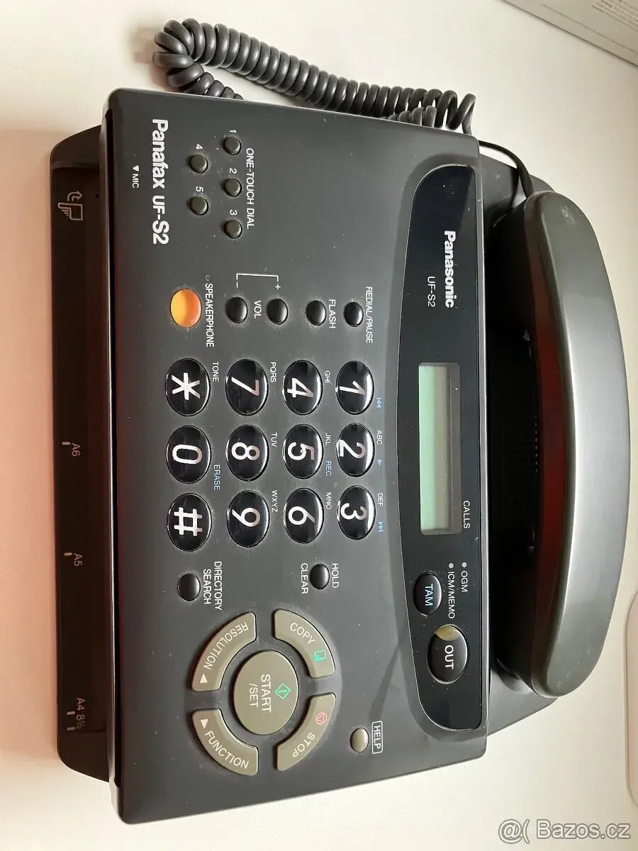 Telefon Panasonic s faxem