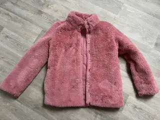 Zimní chlupatý kabátek vel. 146/152