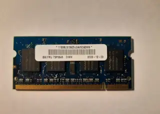 512 MB SODIMM, PC2 - 4200S
