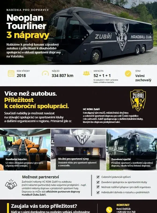NEOPLAN TOURLINER 3 NÁPRAVY, r. v. 2018 – PRODEJ + MOŽNOST S