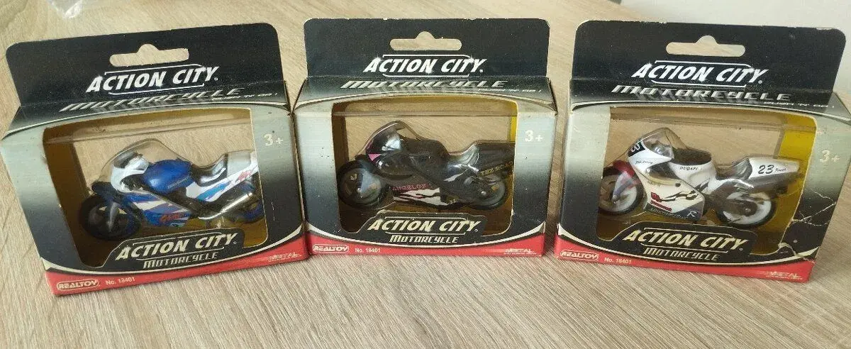 Action city motorcycle modely motorek
