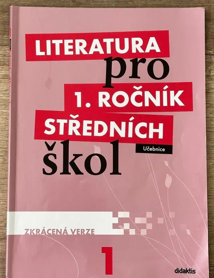 Literatura pro 1. ročník středních škol