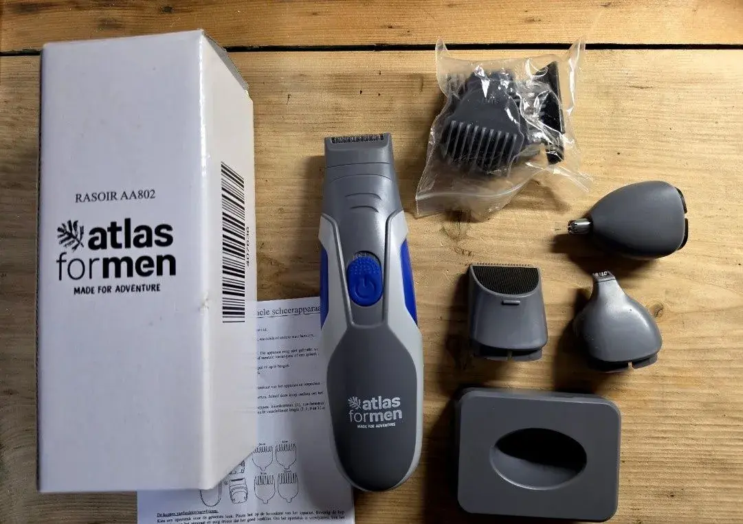 Holicí strojek Atlas for Men Rasoir AA802 na AA baterie
