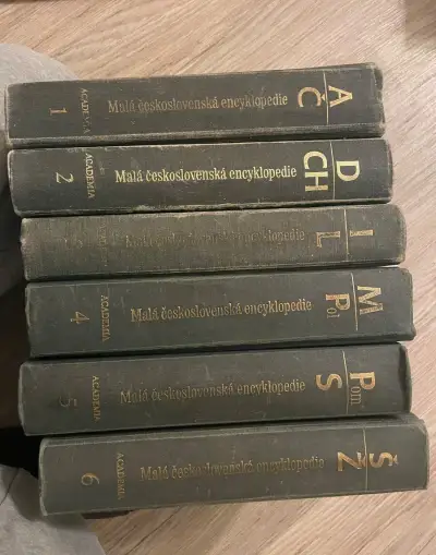 Malá československá encyklopedie sada 1-6