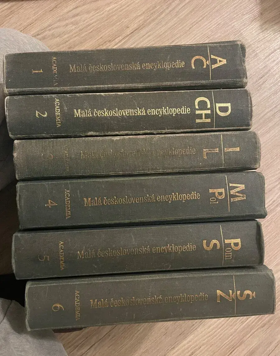 Malá československá encyklopedie sada 1-6