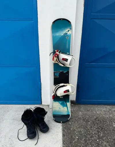 🏂 Snowboard Rossignol 140 cm + boty vel. 38