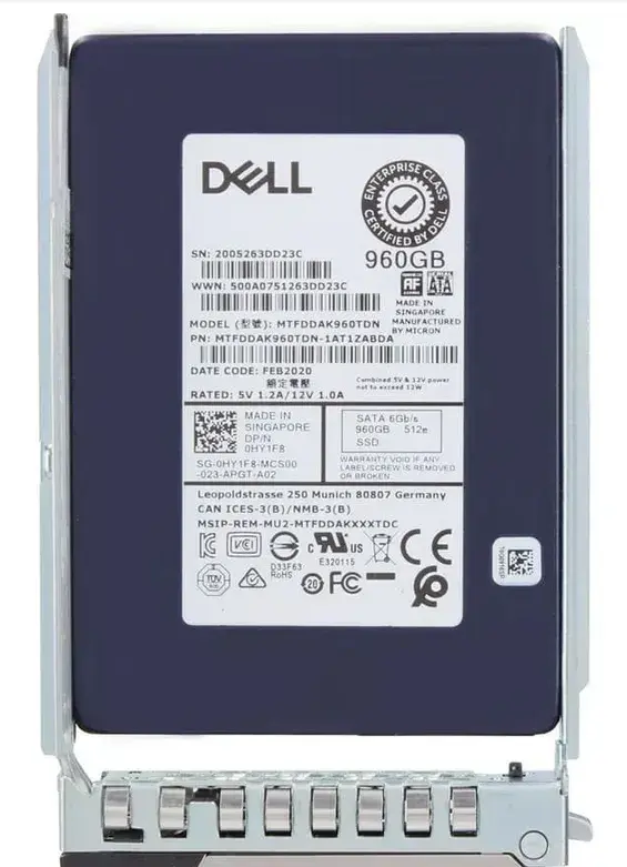 Spickovy SSD server i PC disk Dell EMC 960 GB 1 TB SATA 2.5