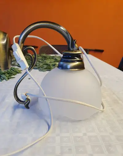 Nástěnná retro lampa