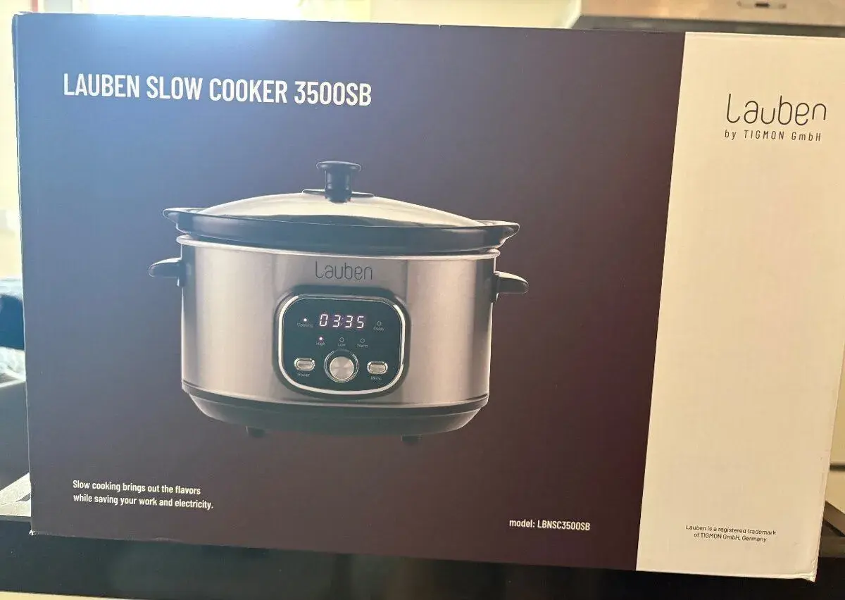 Pomalý hrnec Lauben Slow Cooker 3500SB