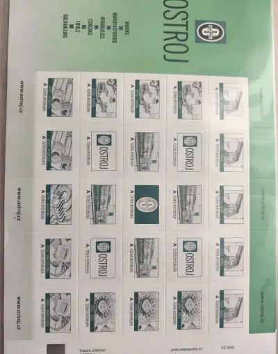 Známky ostroj opava