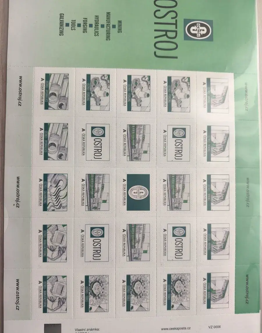 Známky ostroj opava