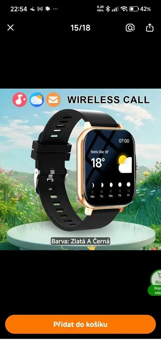 Zcela nové chytré hodinky
