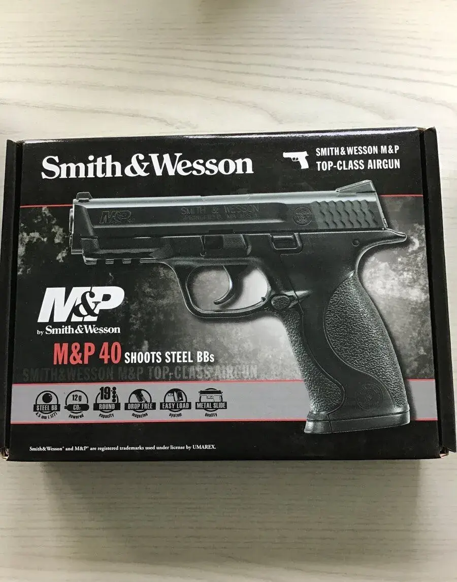 Smith&Wesson M&P 40 co2 Airgun 4,5 mm