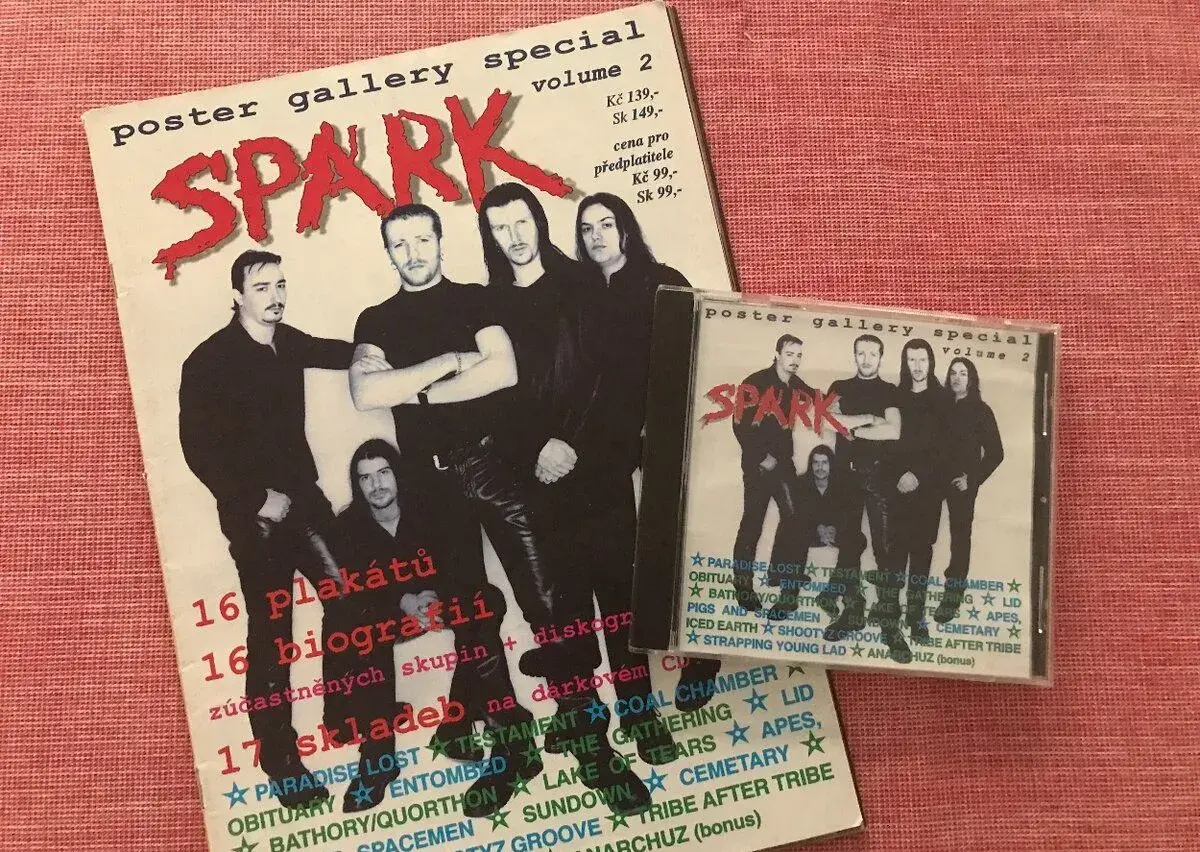 Spark Poster Gallery Volume 2. Časopis + CD.