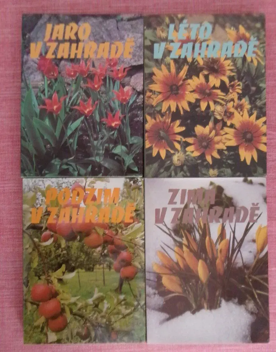 V zahradě: Jaro, léto, podzim zima.