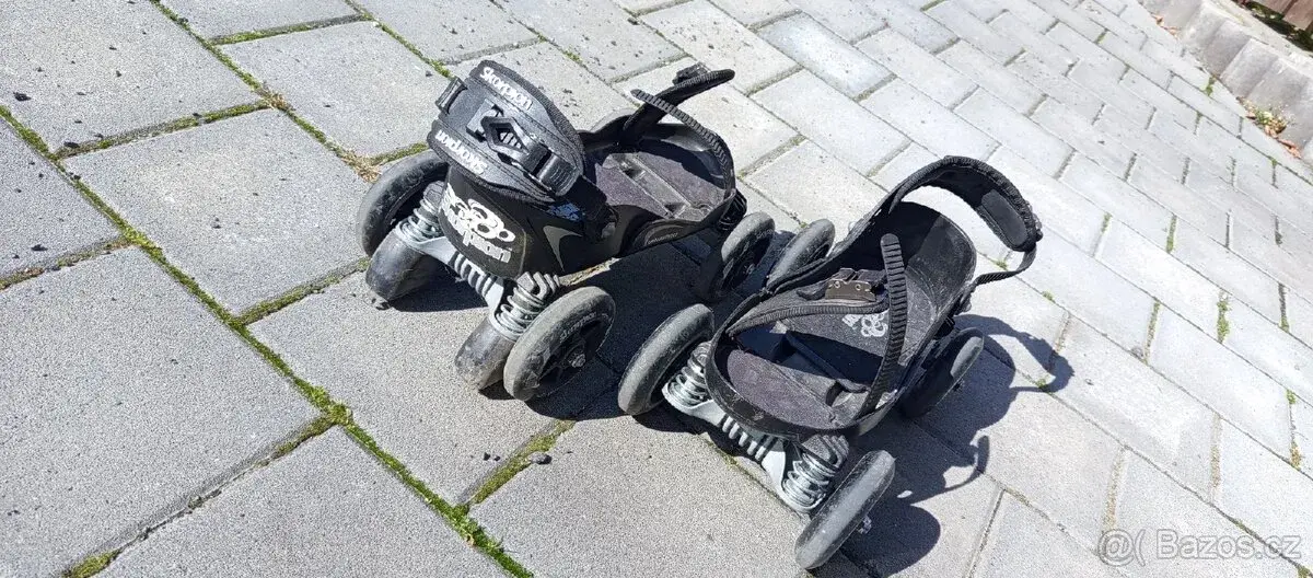 Kolečkové brusle Scorpion quadline