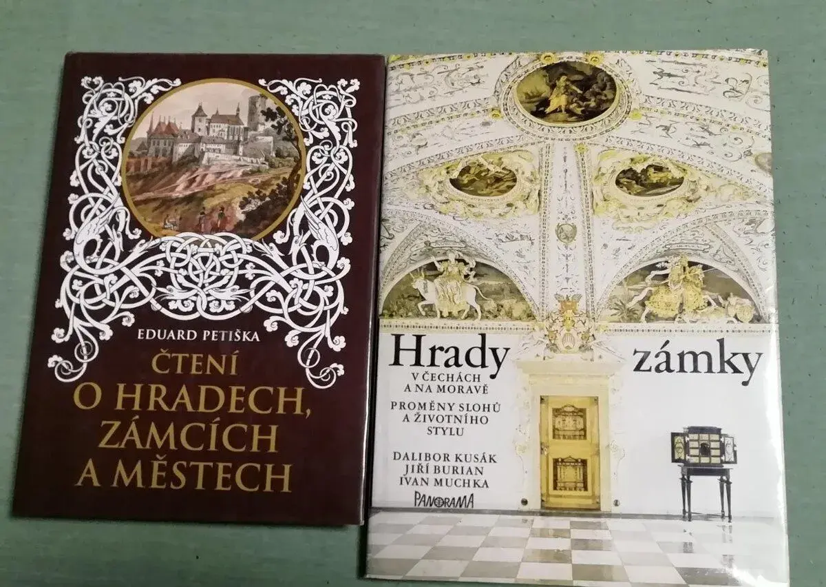 Čtení o hradech,zámcích a městech + Hrady, zámky v čechách a