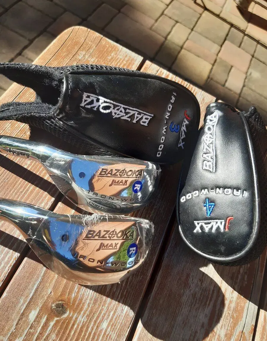 Nová fairwayová dřeva Tour Edge Bazooka JMAX 3 + 4 Wood