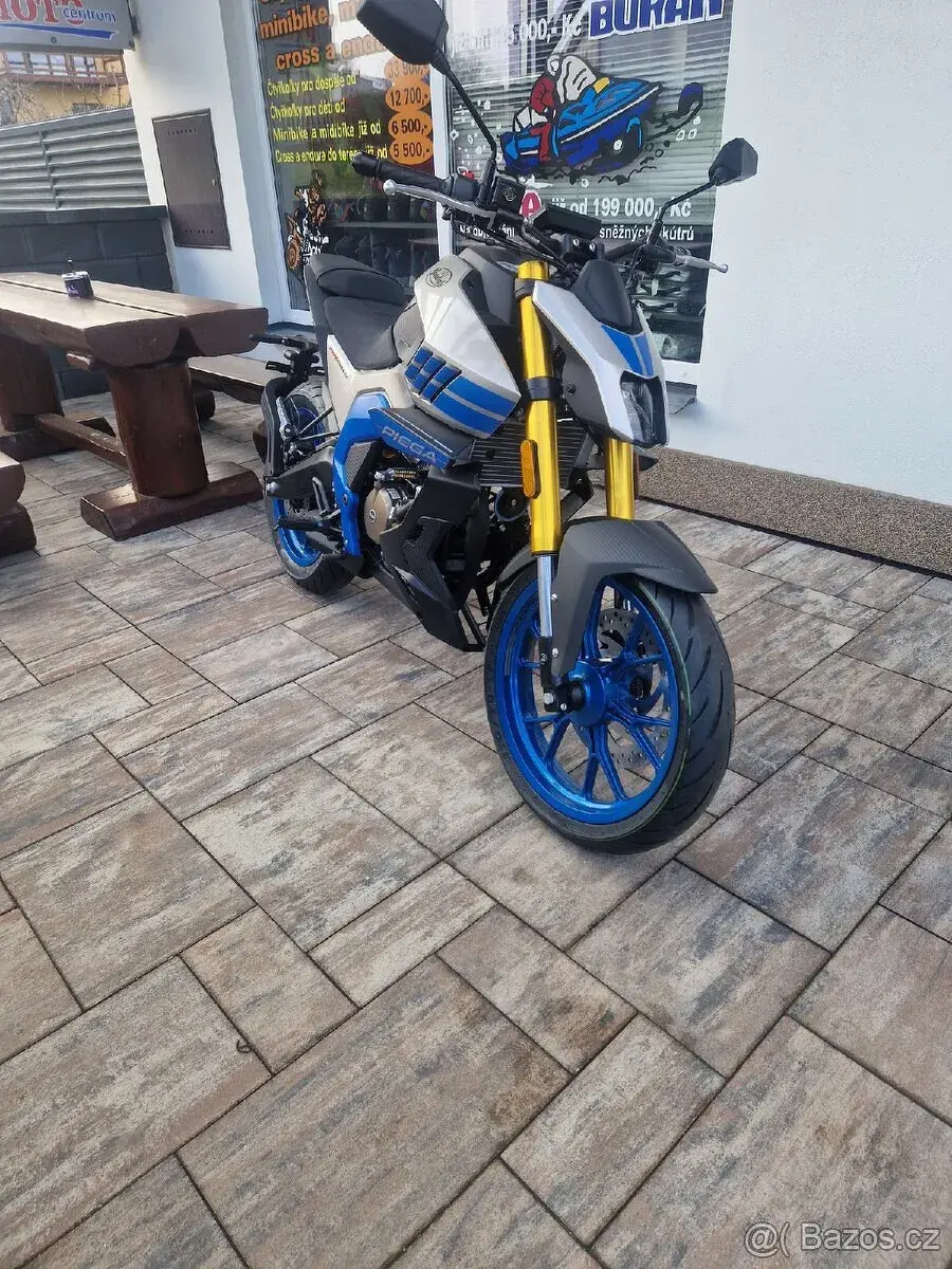 FB Mondial 125 PIEGA 10,5kW - NOVÁ, DPH, ZÁRUKA