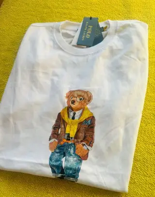 Polo Ralph Lauren white print t-shirt
