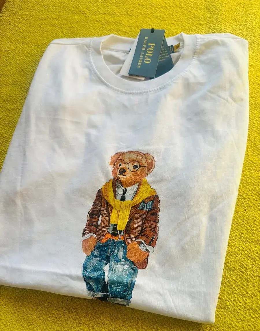 Polo Ralph Lauren white print t-shirt