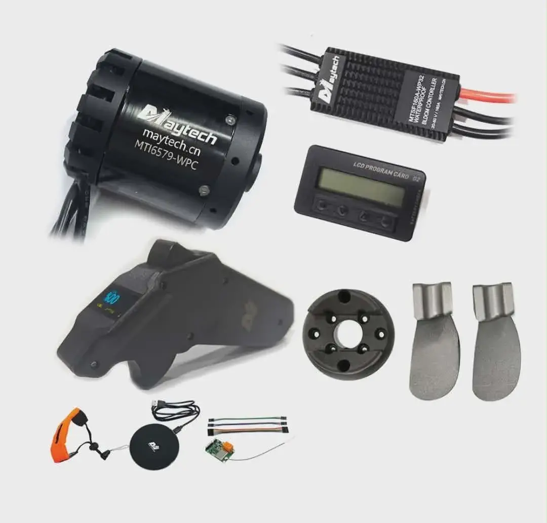 Maytech MTO6579-WPC 7,5 kW – nový vodotěsný motor pro eFoil,