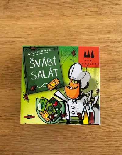Švábí salát - nový, karty ještě ve fólii