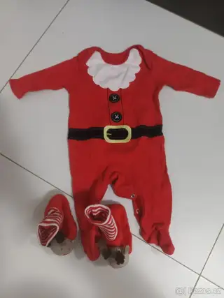 Vánoční body vel. 62 a boty se sobem