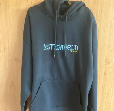 Travis Scott Astroworld Wish You Were Here Hoodie Black XL