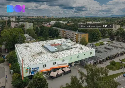 Pronájem obchodního prostoru 235 m², ul. Frýdlanská, Frýdek