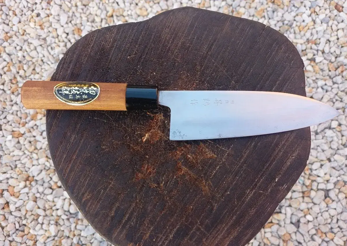 Originální japonský vintage nůž typu Santoku