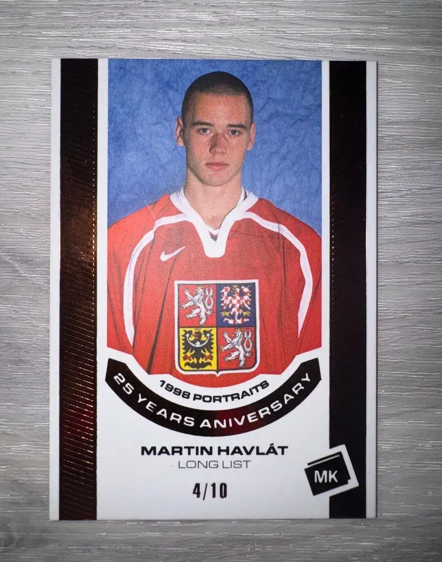 Hokejová kartička Martin Havlát