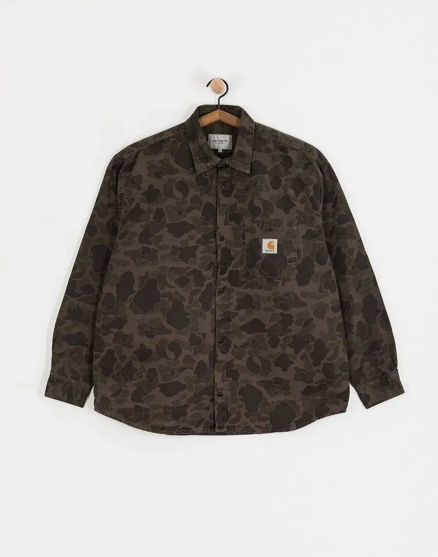 Košile CARHARTT WIP Duck camo