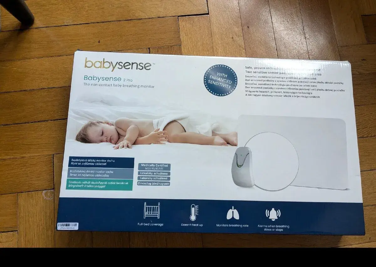 BabySense 2 Pro - dětský monitor dechu do postýlky