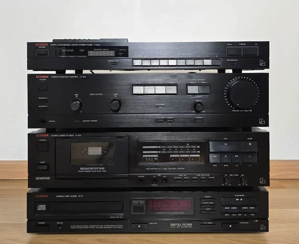 Luxman set / Zosik/tape/CD/FM