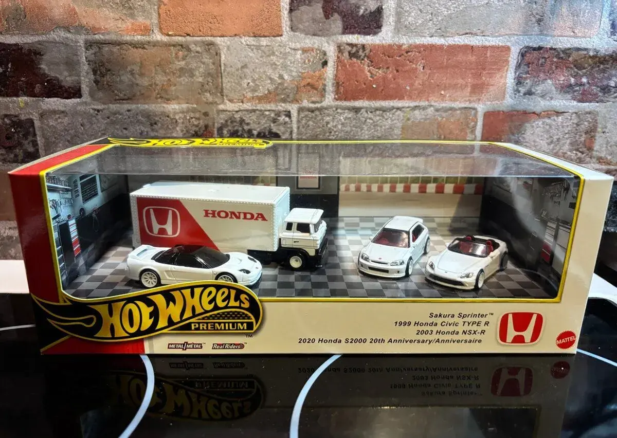 Hot wheels premium set honda
