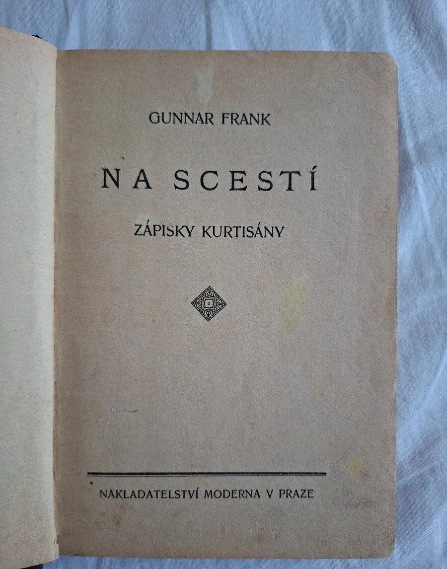 Na scestí - Zápisky kurtisány (Gunnar Frank) 1922