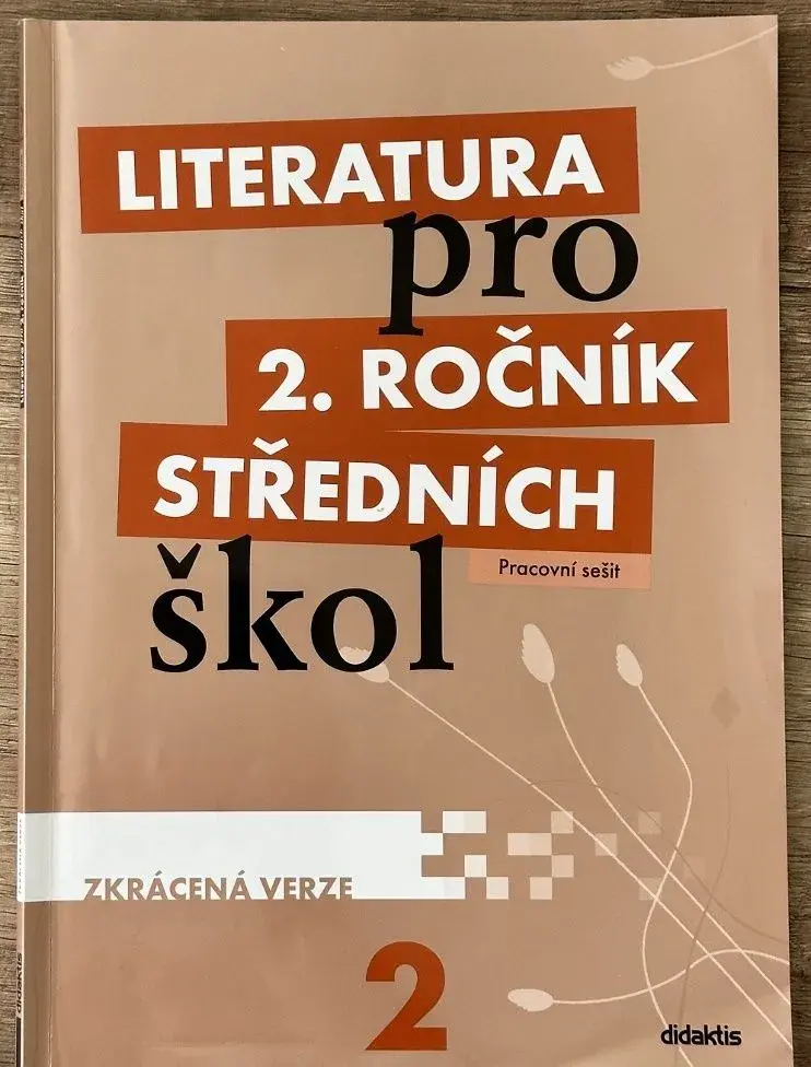 Literatura pro 2. ročník středních škol - pracovní sešit