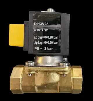 magnetický ventil 1/2 V12 c.c.