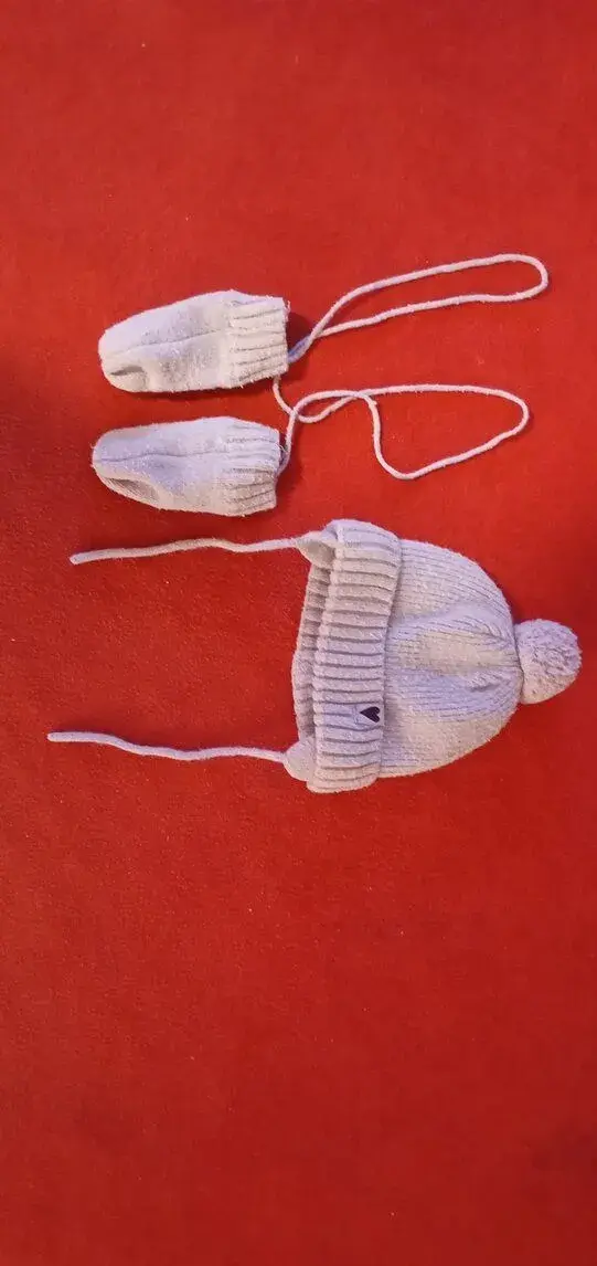 Zimní čepička pro miminka