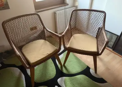 Zahradní křesla 2ks, pouze rozbalené
